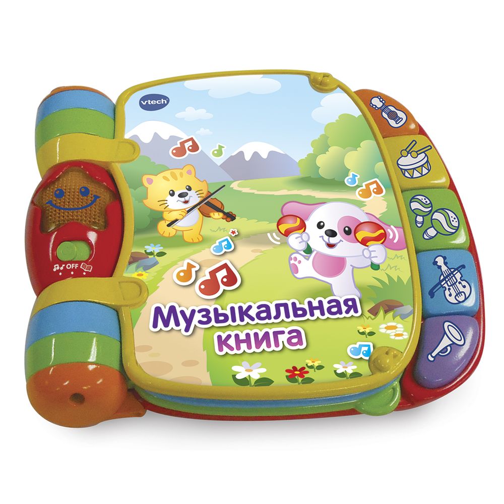 Музыкальная книга 80-166726 от Vtech за 2 985 руб. Купить на VtechToys.ru